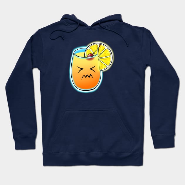 Sour cocktail Hoodie by Inkoholic